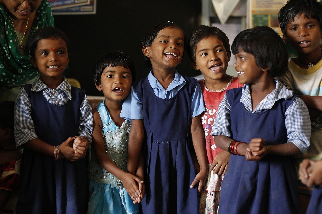 school children